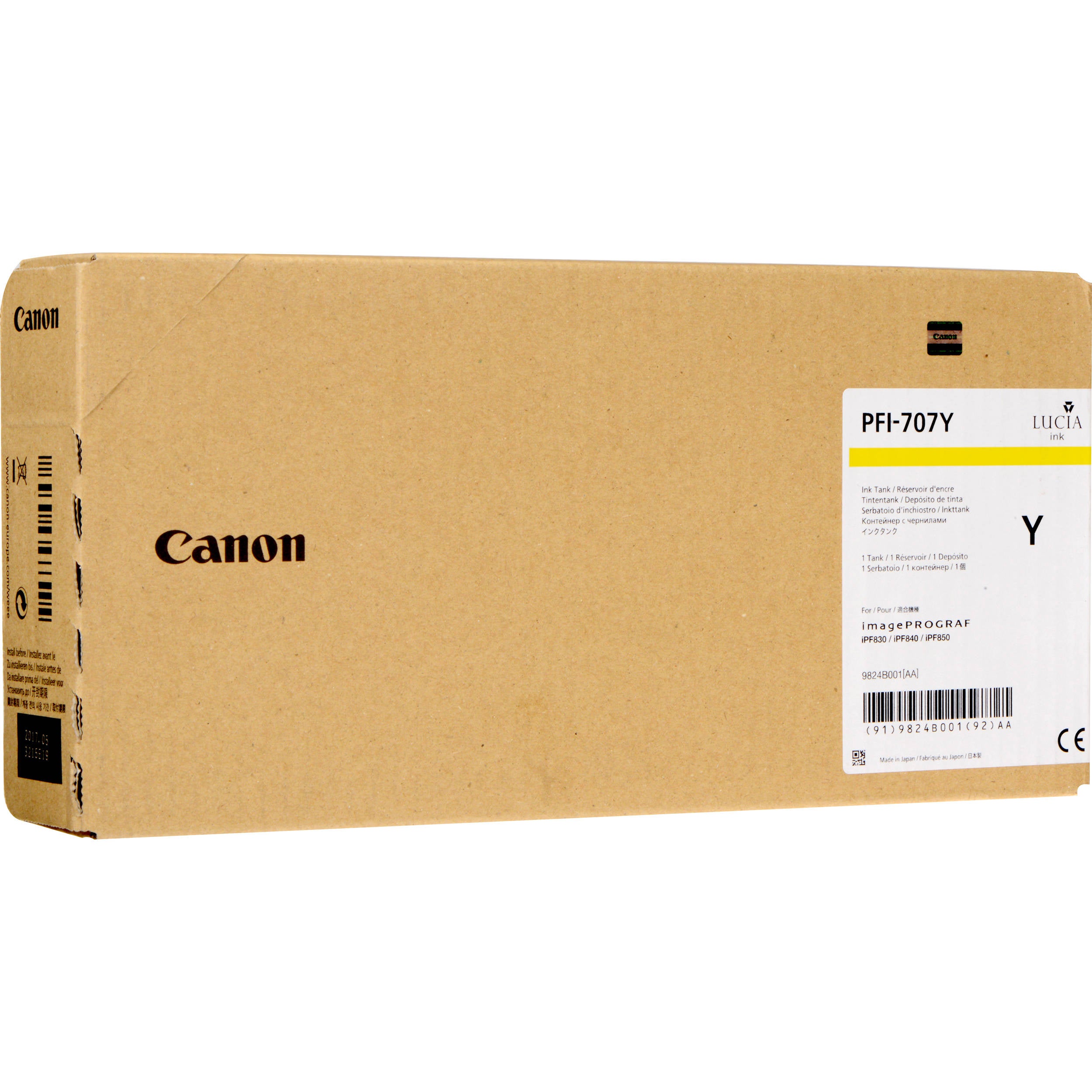 Canon PFI-707Y Cartridge Ink Safari